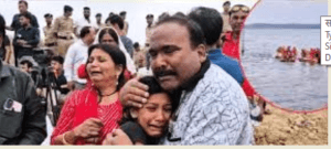 JBP bargi dam me hadsa ma ke sine se beta ka lash lipta mila