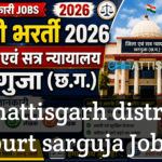 Chhattisgarh district court sarguja jobs